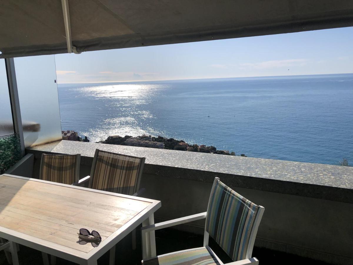Viangella - Dramatic Sea View! Top Floor 2Km To Monaco Cap-d'Ail Exteriör bild