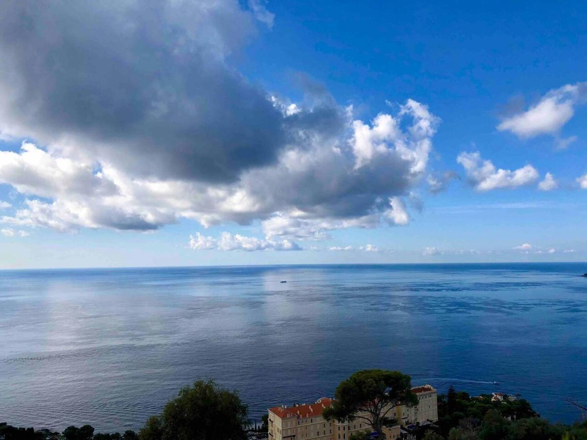 Viangella - Dramatic Sea View! Top Floor 2Km To Monaco Cap-d'Ail Exteriör bild